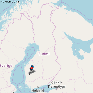 Honkajoki Karte Finnland