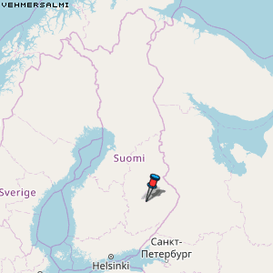 Vehmersalmi Karte Finnland