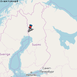 Övertorneå Karte Finnland