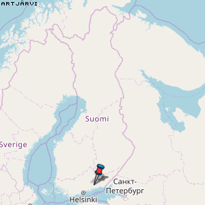 Artjärvi Karte Finnland