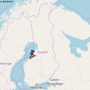 Larsmo Karte Finnland