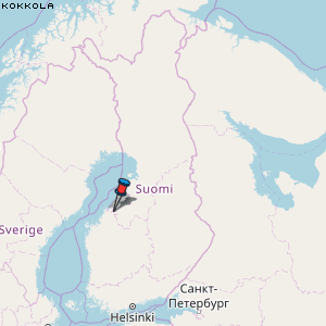 Kokkola Karte Finnland
