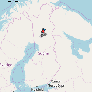 Rovaniemi Karte Finnland