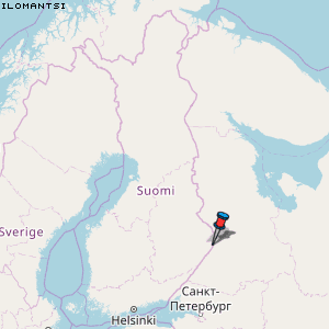 Ilomantsi Karte Finnland