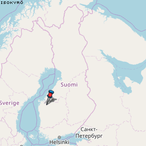 Isokyrö Karte Finnland