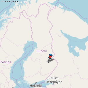 Juankoski Karte Finnland