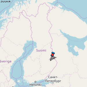 Juuka Karte Finnland