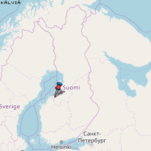 Kälviä Karte Finnland