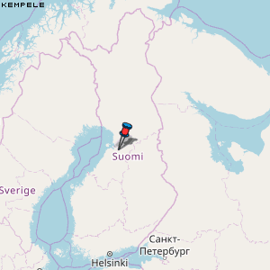 Kempele Karte Finnland