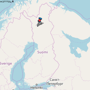 Kittilä Karte Finnland