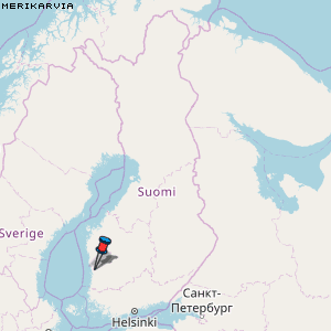 Merikarvia Karte Finnland