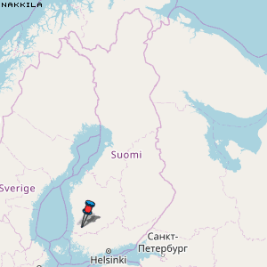 Nakkila Karte Finnland