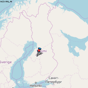Nivala Karte Finnland