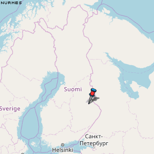 Nurmes Karte Finnland