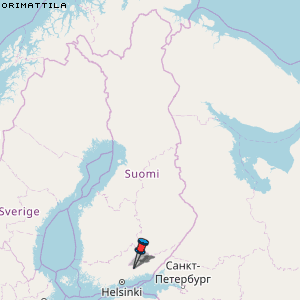Orimattila Karte Finnland