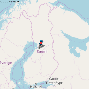 Oulunsalo Karte Finnland
