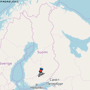 Padasjoki Karte Finnland