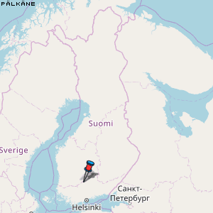 Pälkäne Karte Finnland