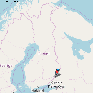 Parikkala Karte Finnland