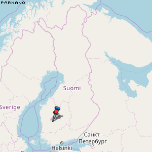Parkano Karte Finnland