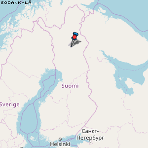 Sodankylä Karte Finnland