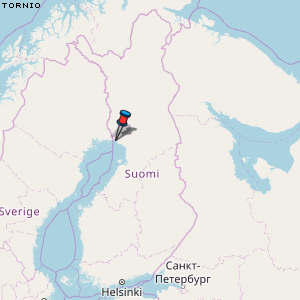 Tornio Karte Finnland