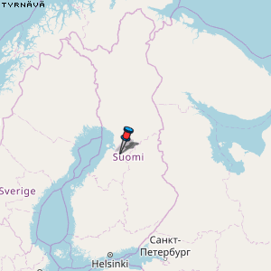 Tyrnävä Karte Finnland