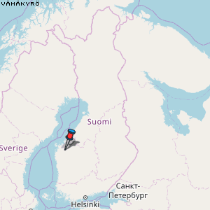 Vähäkyrö Karte Finnland