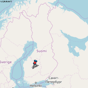 Virrat Karte Finnland