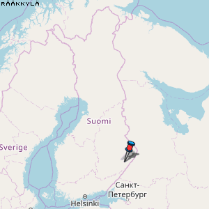 Rääkkylä Karte Finnland