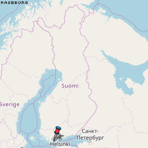 Raseborg Karte Finnland
