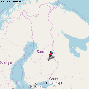 Rautavaara Karte Finnland