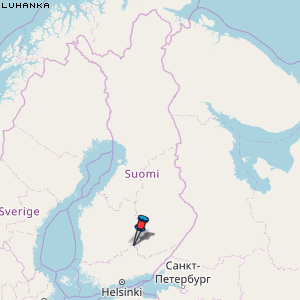 Luhanka Karte Finnland