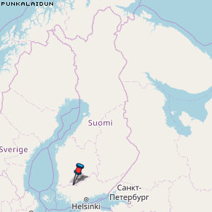 Punkalaidun Karte Finnland