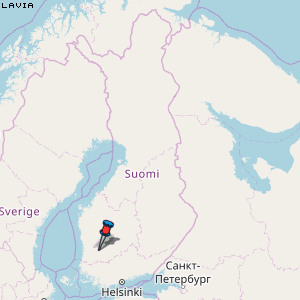 Lavia Karte Finnland