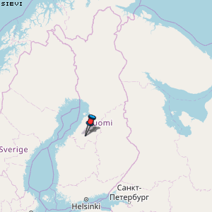 Sievi Karte Finnland