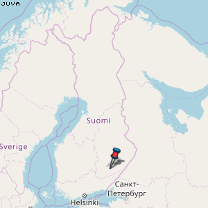 Juva Karte Finnland