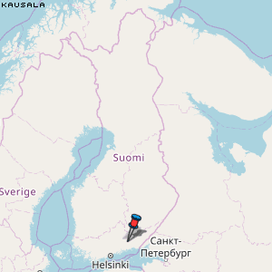Kausala Karte Finnland