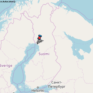 Kaakamo Karte Finnland