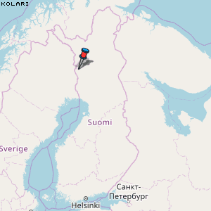 Kolari Karte Finnland