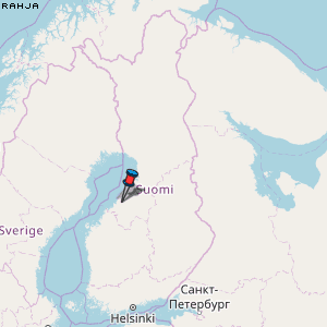 Rahja Karte Finnland