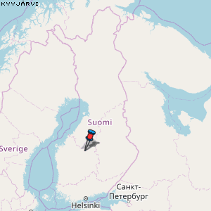 Kyyjärvi Karte Finnland