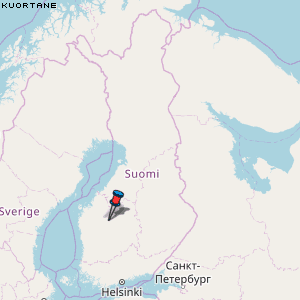 Kuortane Karte Finnland