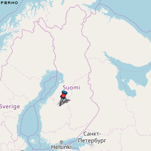 Perho Karte Finnland