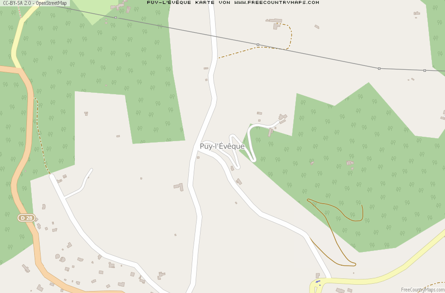 Karte Von Puy-l