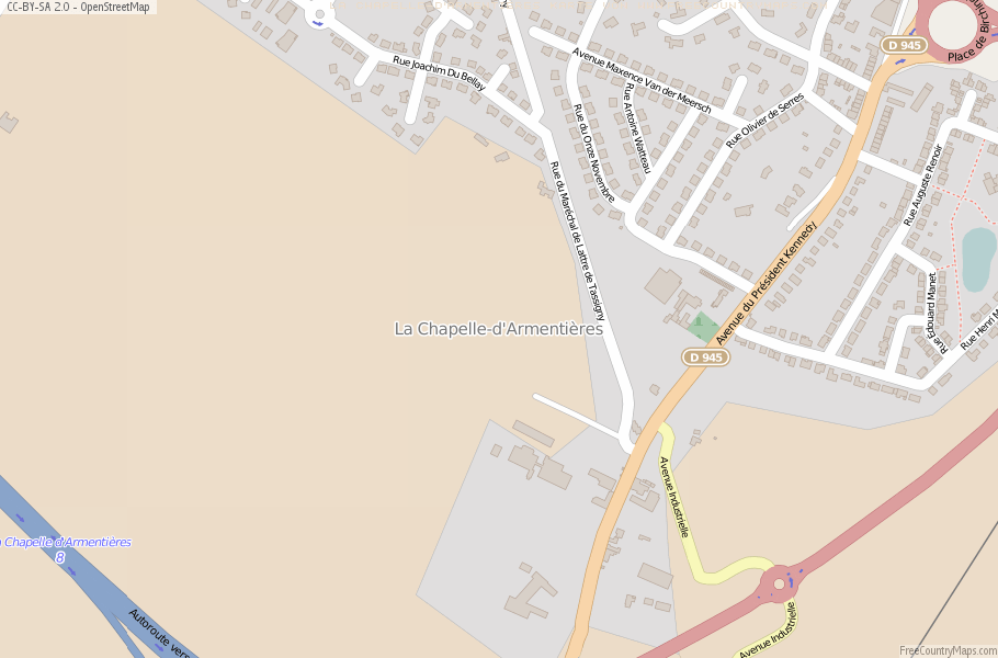 Karte Von La Chapelle-d