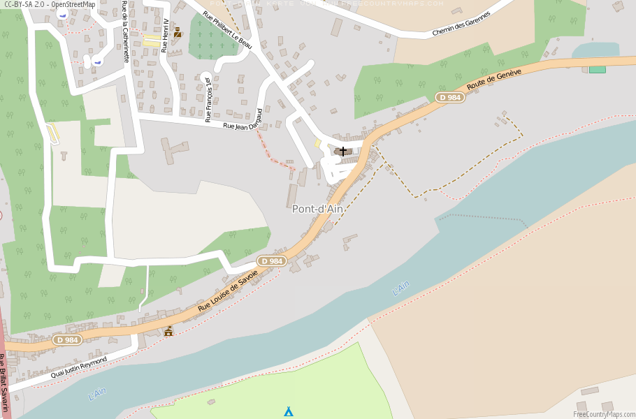 Karte Von Pont-d