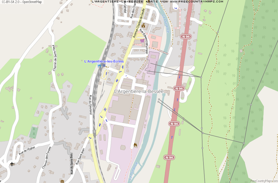 Karte Von L