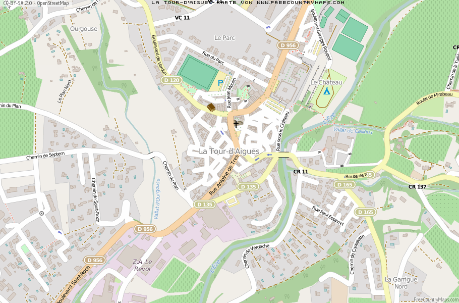 Karte Von La Tour-d