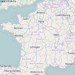 Vescovato Karte Frankreich